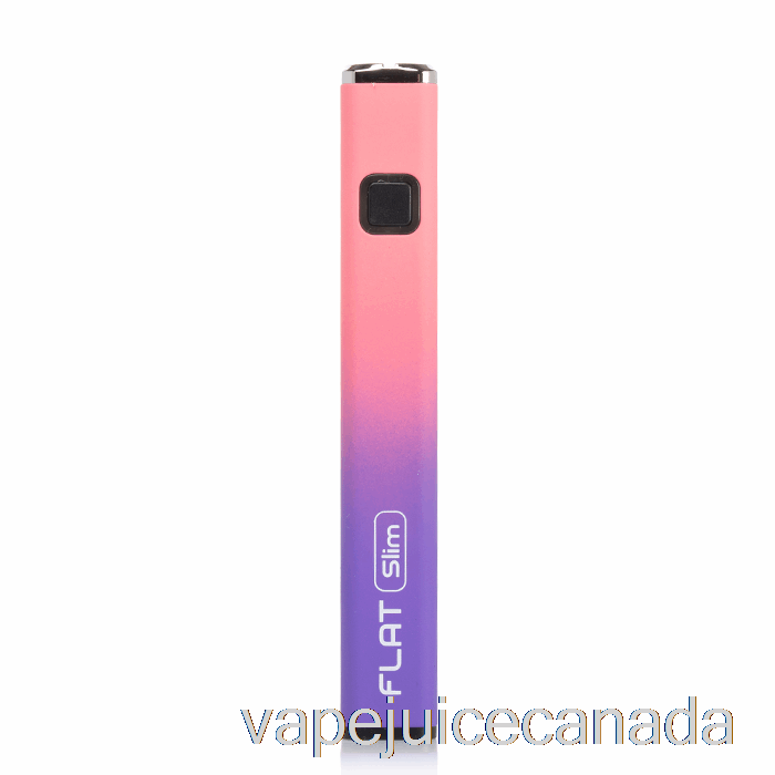 Vape Disposable Canada Yocan FLAT SLIM 350mAh Battery Purple Pink